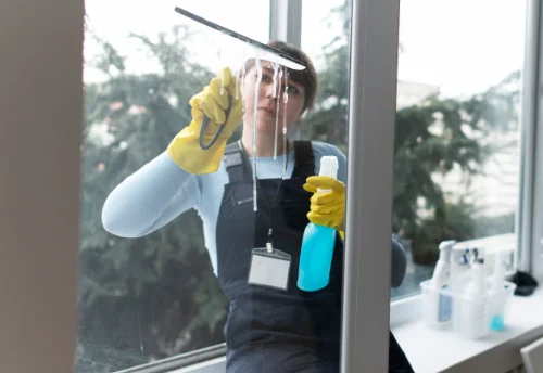 Nettoyage de vitres intérieures et extérieures à Quinsac